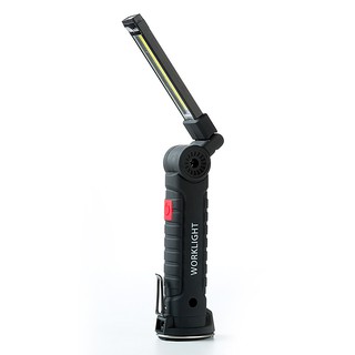 Đèn Pin WorkLight LED COB + XPE Sạc Pin Đa Năng, Đế Nam Châm