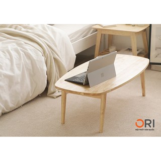 BÀN SOFA/ BÀN ĂN GIA ĐÌNH BẰNG GỖ CHÂN GẤP GỌN - B TABLE - NATURAL