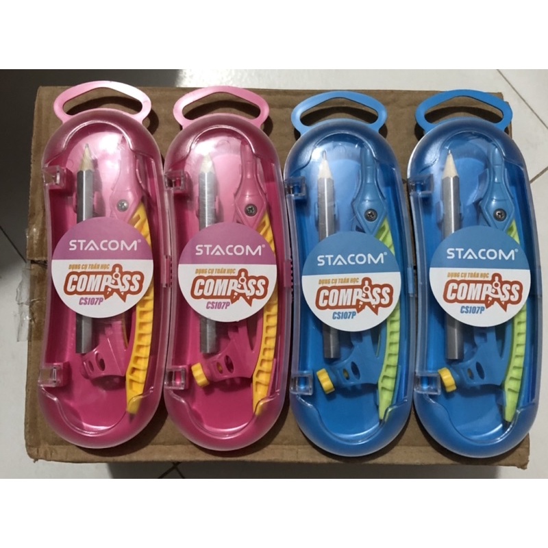 Compass Stacom gắn bút chì tiện dụng