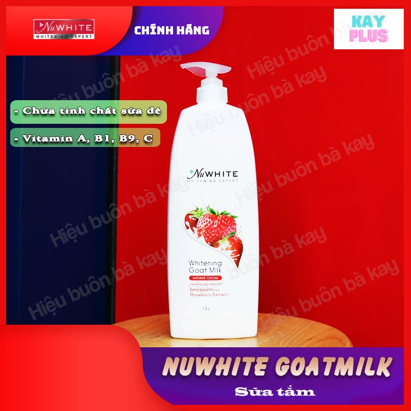 Sữa Tắm NuWhite Whitening Goat Milk