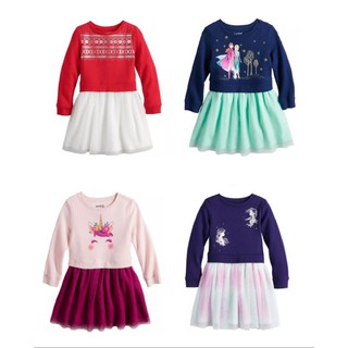 Váy nỉ chân voan Jumping Beans cho bé 2-12 tuổi