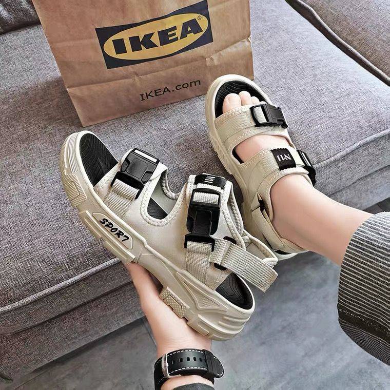 Giày sandal quai hậu đế cao su chống trượt thời trang đi biển dành cho nam