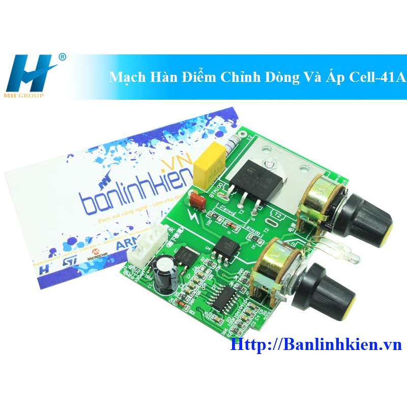 BLK Mạch Hàn Điểm Chỉnh Dòng Và Áp Cell-41A