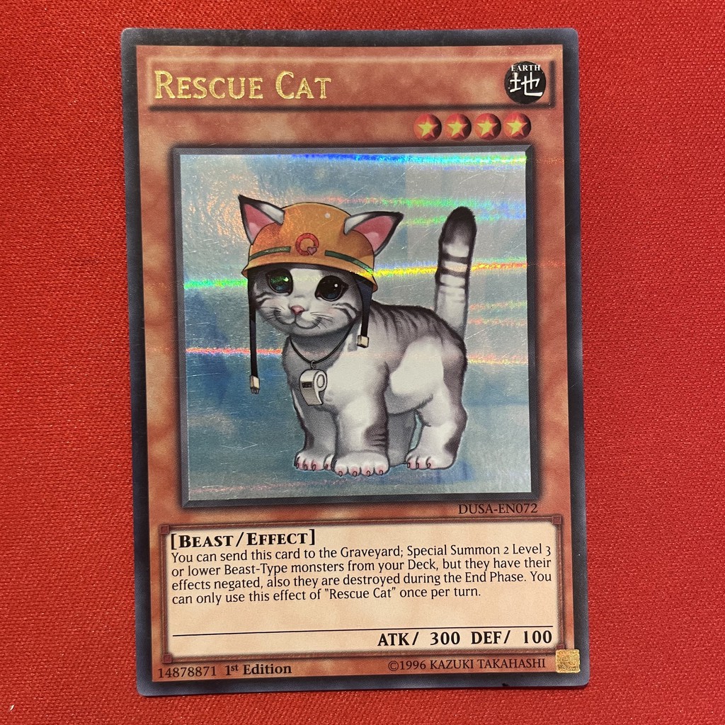 [EN][Thẻ Bài Yugioh Chính Hãng] Rescue Cat