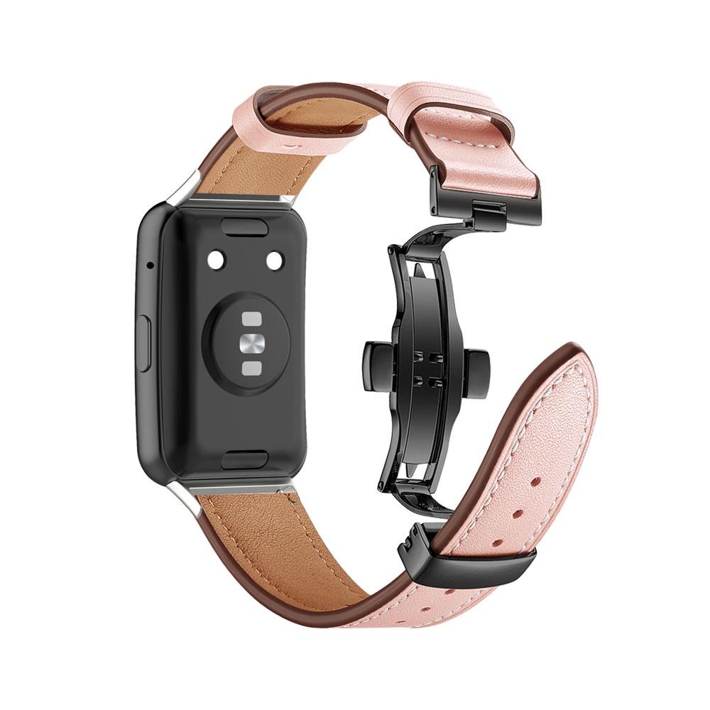 Dây Đeo Bằng Da Cho Đồng Hồ Thông Minh Huawei Watch Fit 2/1