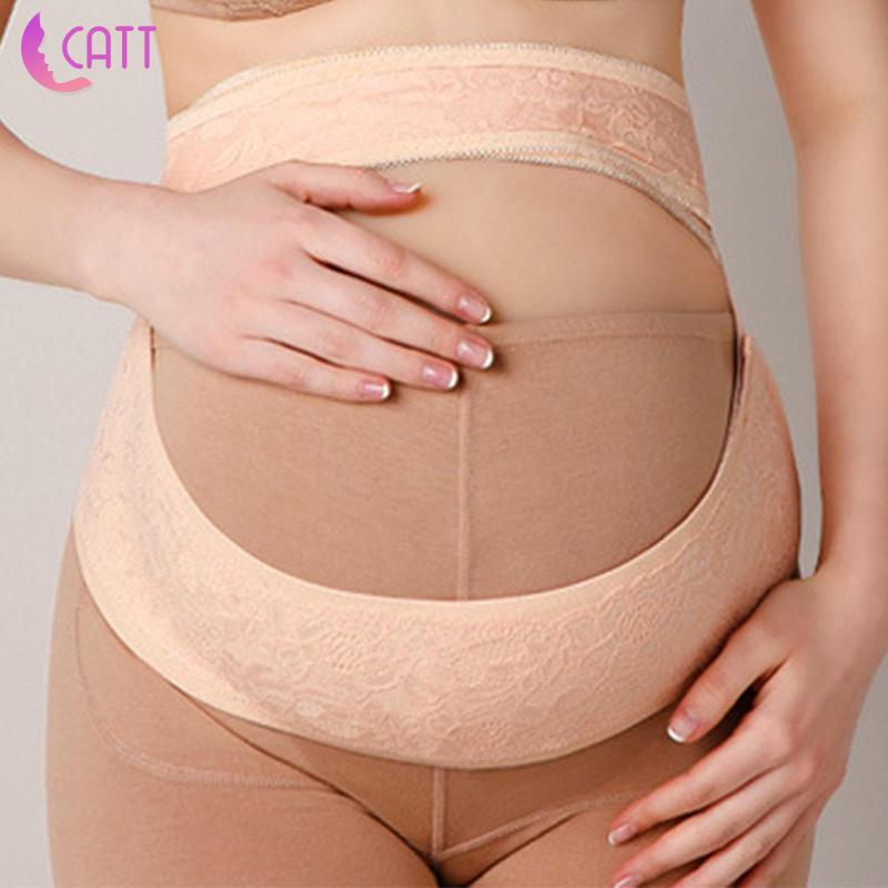 Đai Nịt Bụng Phối Ren Thoáng Khí Cho Phụ Nữ Mang Thai [Dadada1]