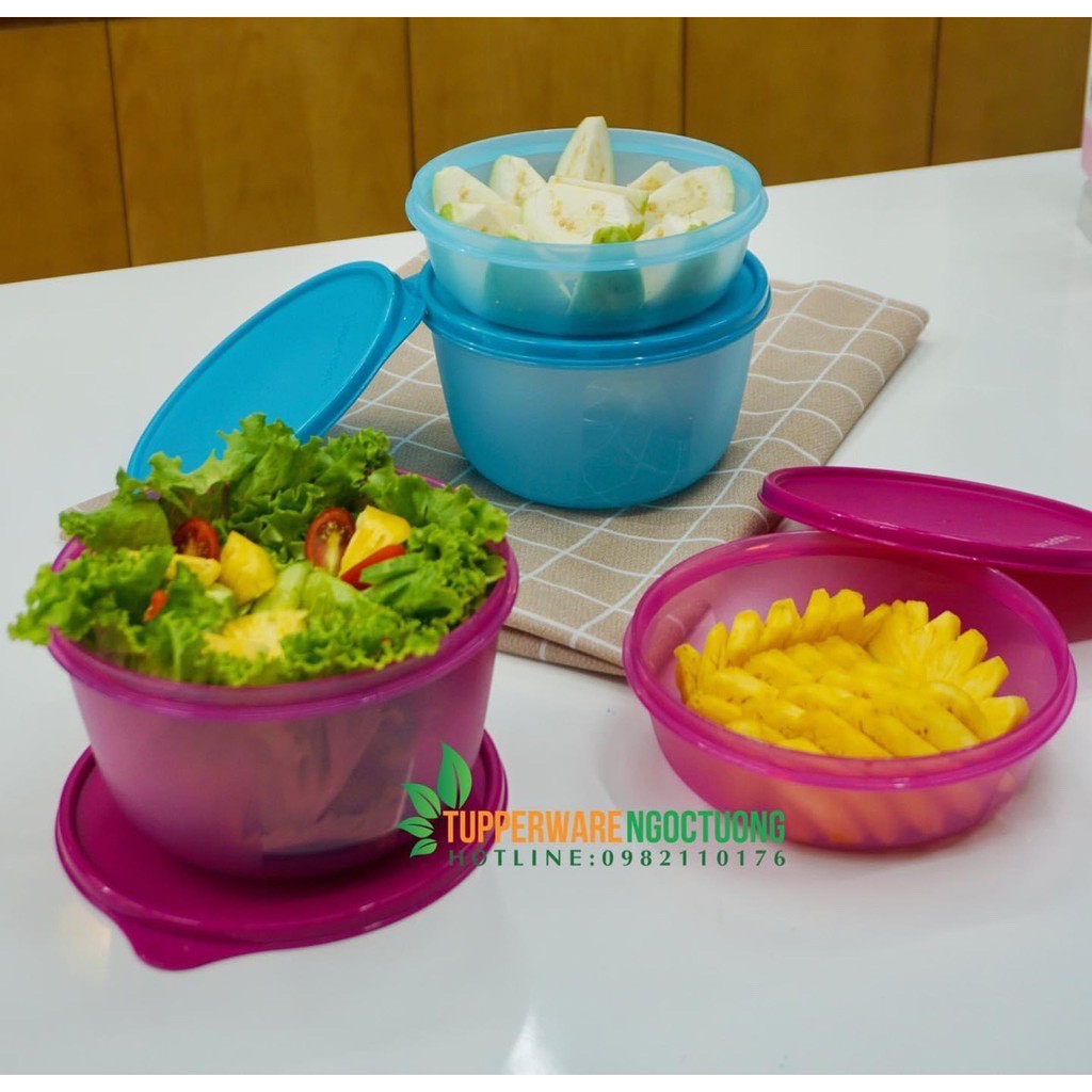Hộp trữ ngăn mát TUPPERWARE lẻ đủ kích cỡ