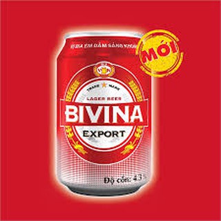 Thùng 24 lon bia bivina 330ml