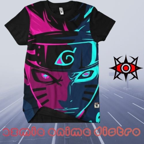 Áo thun in hình anime Naruto 3D độc đáo cá tính