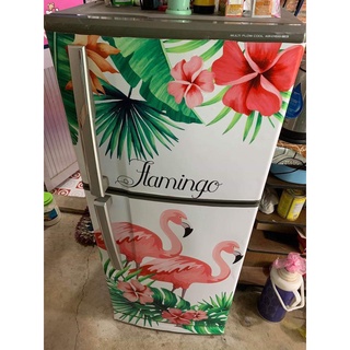 Giấy Decal Dán Tủ Lạnh CHIM HỒNG HẠC