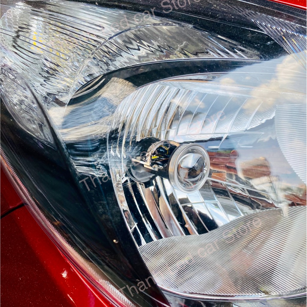 Bộ đèn Led bi cầu Mini Projector lens T1 chân H4-55W siêu sáng