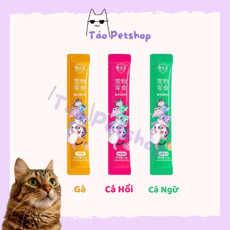 Súp thưởng Xiaowang cho mèo thanh 15g