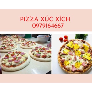 Pizza xúc xích size m - 20cm