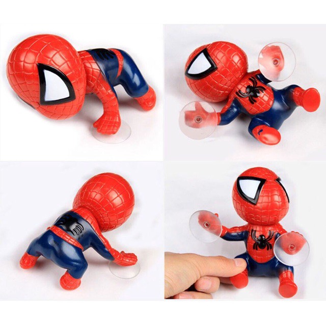 Người nhện Spider man trang trí gắn đuôi xe máy