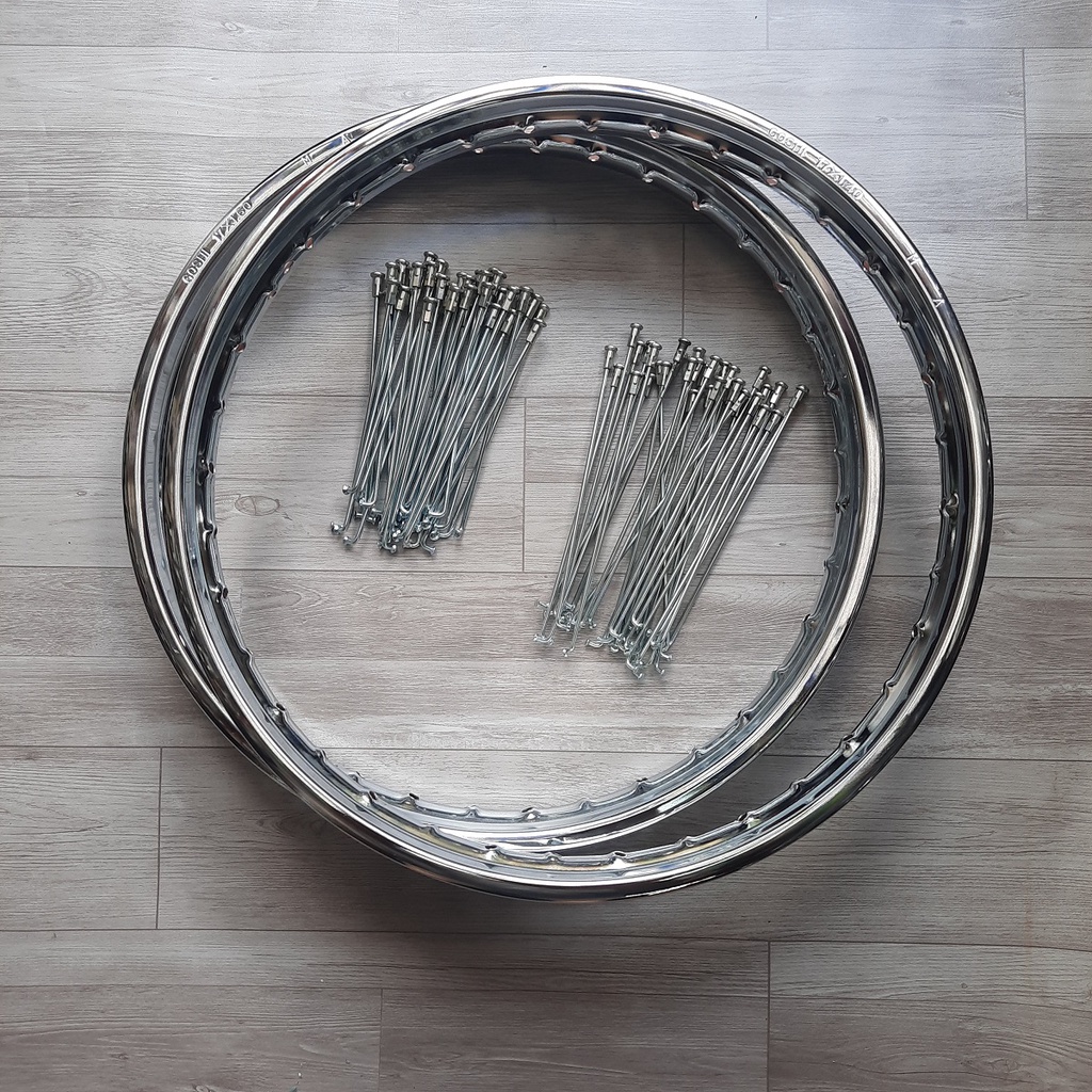 Cặp niềng hãng Honda hiệu Goshi bản 1.4 và 1.6 dành cho Wave- Future