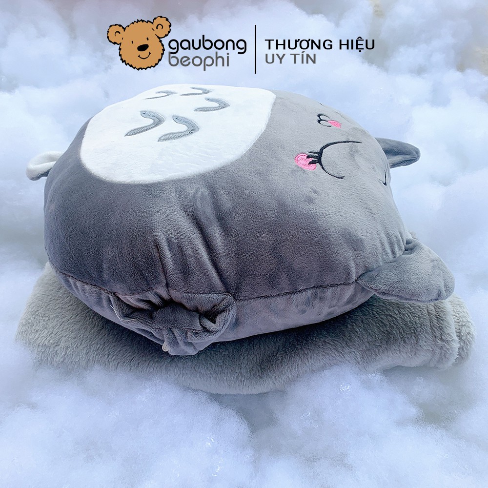 Gối mền 3in1 totoro hàng nhập cao cấp shop gấu bông béo phì