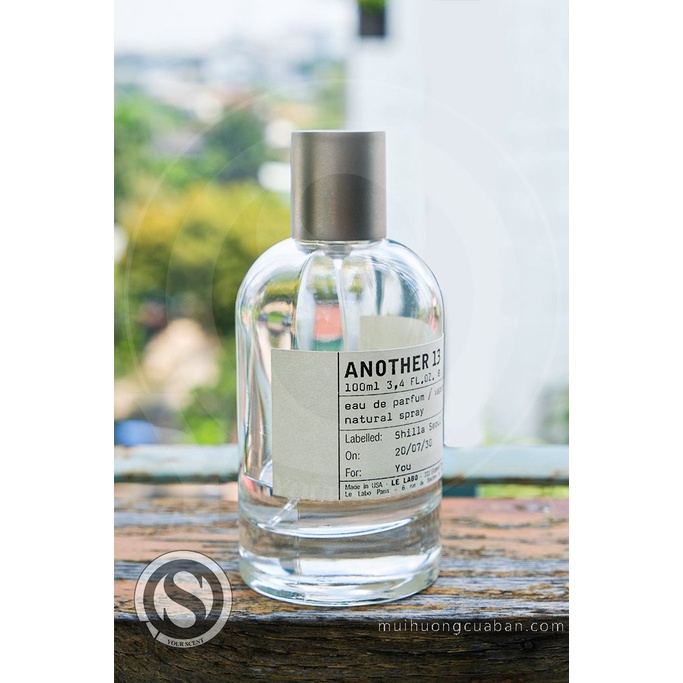 Nước Hoa Unisex Chính Hãng Le Labo Another 13 (15ml full box như hình, rẻ, tiết kiệm, lại được dùng chai hãng)