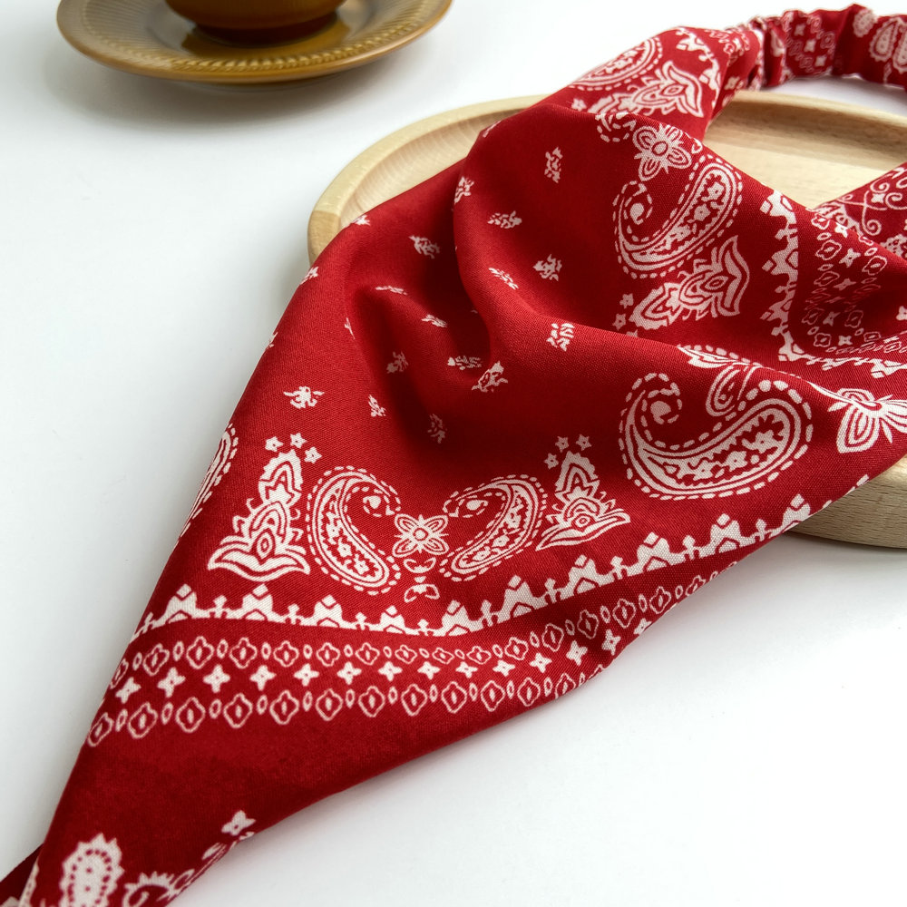 Băng Đô Vải In Họa Tiết Xinh Xắn Cho Nữ