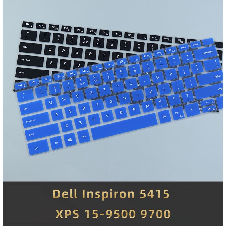 Miếng Silicone Bảo Vệ Bàn Phím Cho Laptop Dell Inspiron 5415 XPS 15-9500 9700 L26 15.6 inch