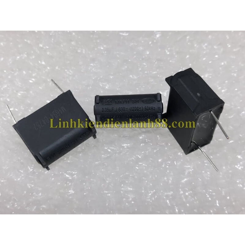 Tụ Bếp Từ MKPH 0.35UF 630VAC 1200VDC Dáng Đứng Mới !