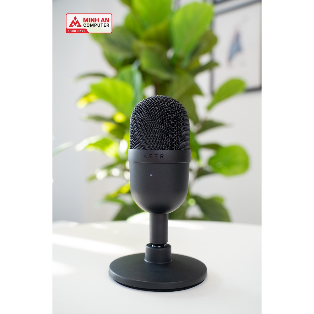 Microphone RAZER Seiren Mini kết  nối đơn giản cắm USB và sử dụng (RZ19-03450100-R3M1) - Hàng chính hãng