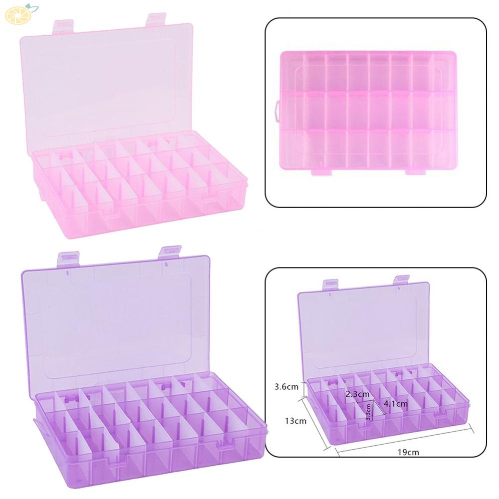 Hộp Nhựa 24 Ngăn Đựng Ốc Vít Mới