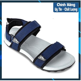 Giày Sandal Nam Quai Ngang DATINNOS (BẢO HÀNH CHÍNH HÃNG 12T, ĐƯỢC ĐỔI SIZE), SDDN01101-Đen Xanh Rêu Đỏ Xám