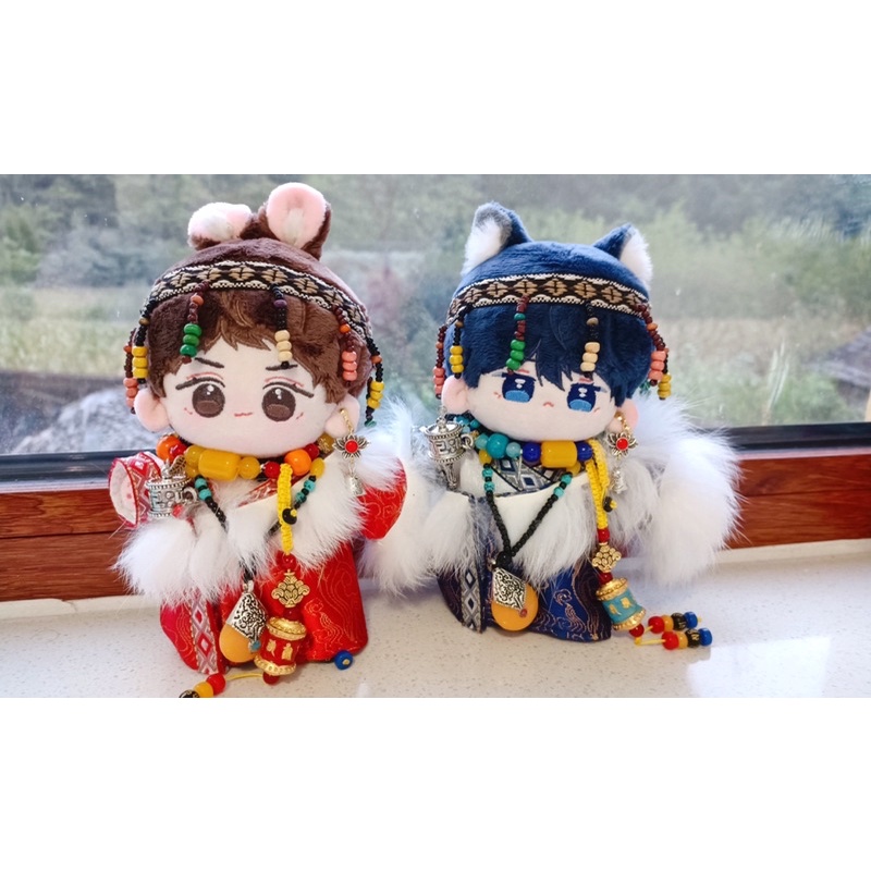 Outfit 15,20cm Chuba Áo Choàng Tây Tạng Set 8 Món