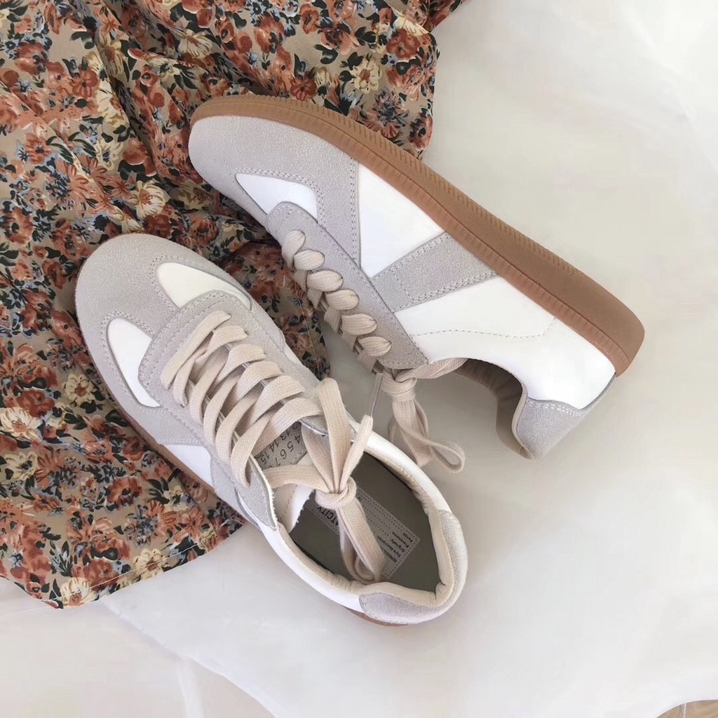 Giày Thể Thao Vintage, Giày Ulzzang Nữ Chất Da Lộn Siêu Nhẹ Đế Độn 2cm Hàn Quốc, Street Style - Iclassy_shoes