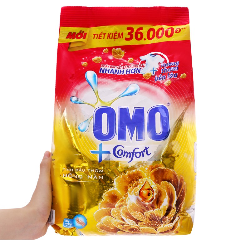 Bột Giặt OMO đỏ 4,5kg/ vàng 4,1kg trong phân loại