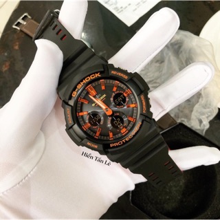 Đồng hồ nam casio g-shock gas-100br - kích thước vỏ : 55,1×52,5×16,7mm