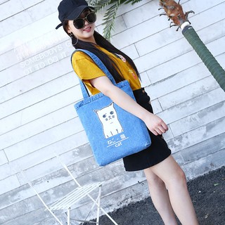 [NGHIE1212 giảm 20%]Túi tote vải denim