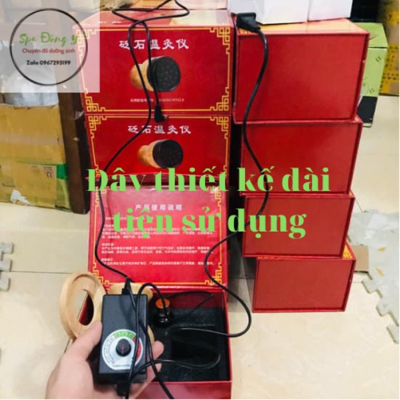Máy hồng quang loại 1 kèm theo diệu 30ml và dầu masssage gừng 230ml ấm nóng sâu
