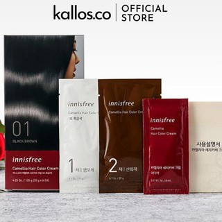 Thuốc Nhuộm Tóc Innisfree Camellia Hair Color Cream - Kallos Vietnam