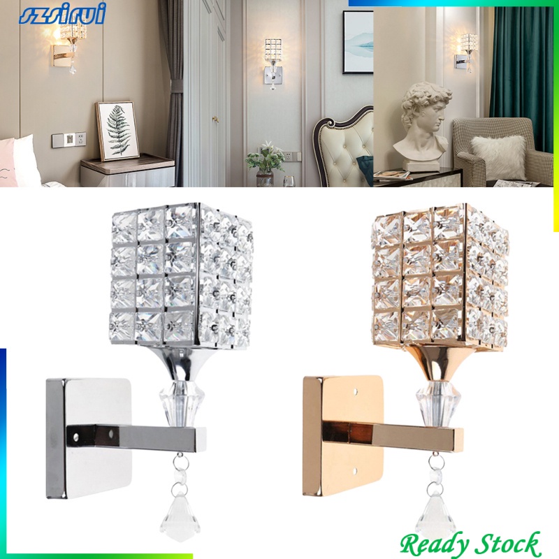 Đèn Led Pha Lê Gắn Tường Trang Trí Ban Công / Cầu Thang