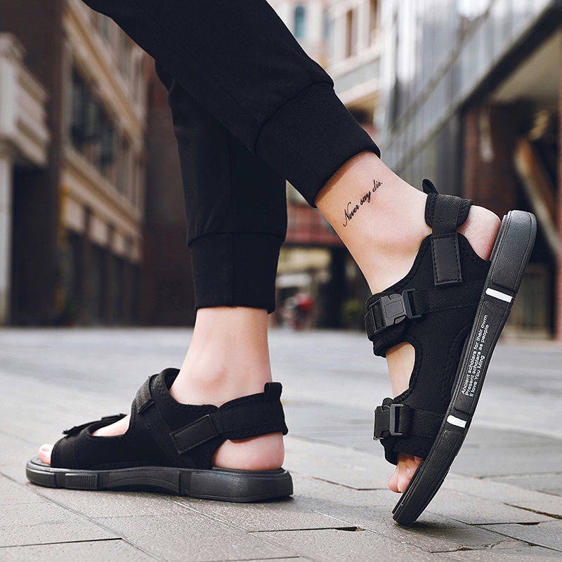 dép nam cao cấp Sandal Nam Phong Cách Mới Hợp Thời Trang