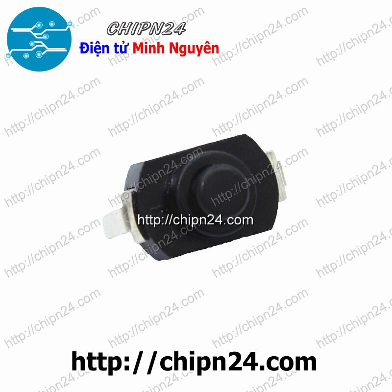 [2 CÁI] (G12) Công tắc đèn pin 2P YT-1288 Đen