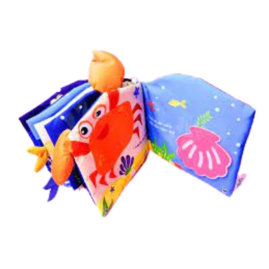 Sách vải trong lòng đại dương - Cùng bé nhận biết động vật, giúp bé phát triển ngôn ngữ Made in Việt Nam