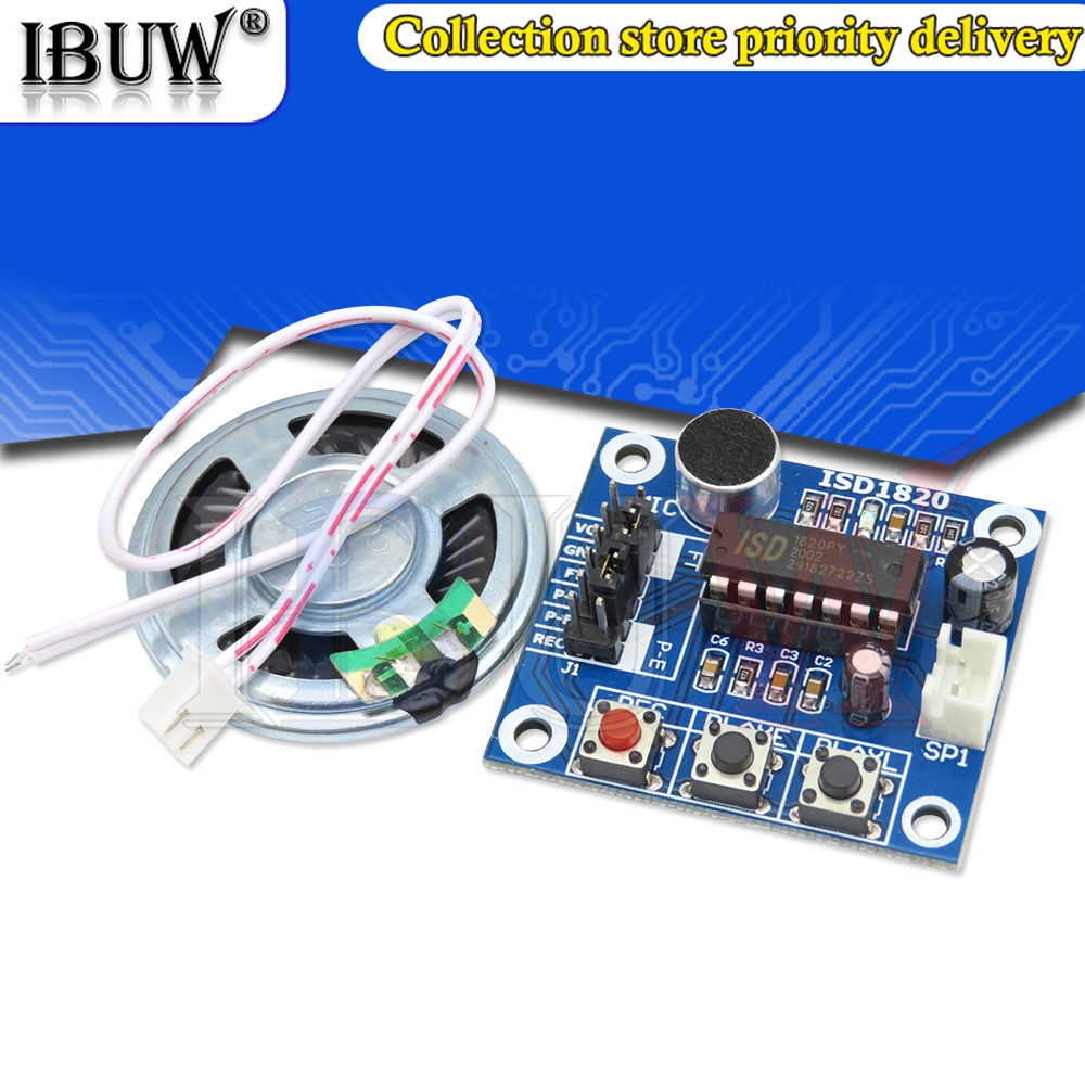 1 Mô Đun Ghi Âm ISD1820 Có Mic