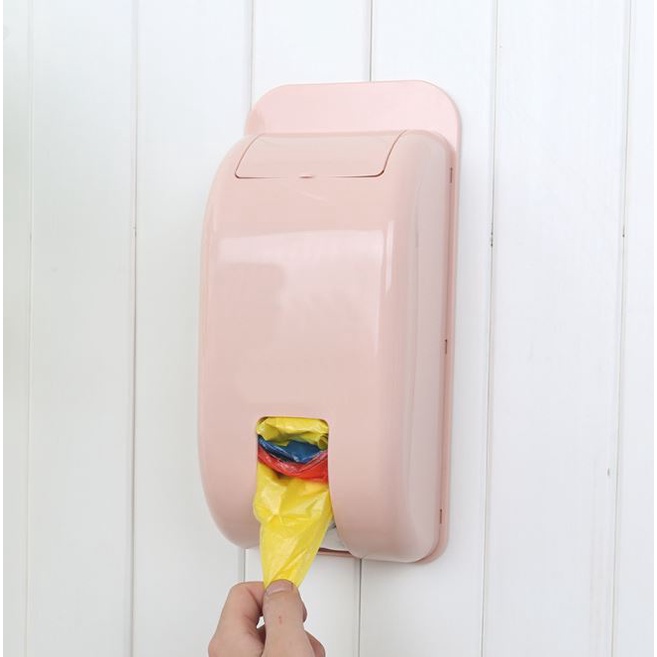 Hộp đựng túi nilong, túi đựng rác dán tường Việt Nhật ❤️FREESHIP❤️ Hộp rút túi nilong gắn tường tiện dụng