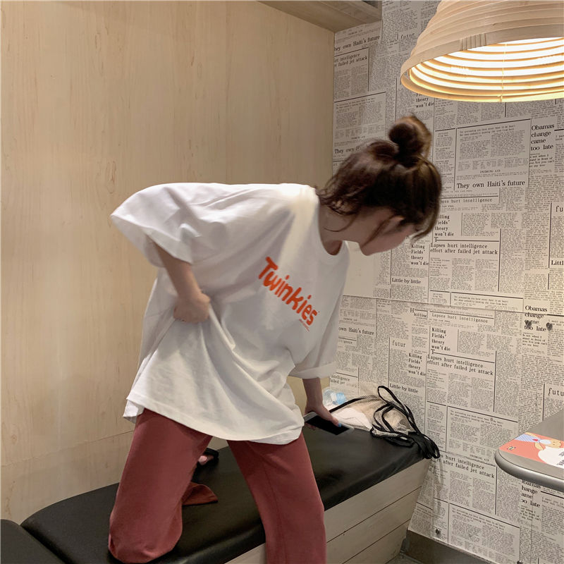 NRVP Áo Thun Ngắn Tay Cổ Tròn Thời Trang Cho Nữ 2021