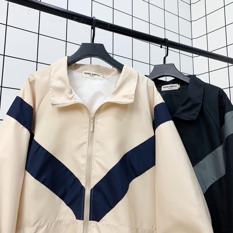 Áo Khoác Jacket  Form Rộng LAKE Chất Dù 2 Lớp Phong Cách Ulzzang - 84unisex