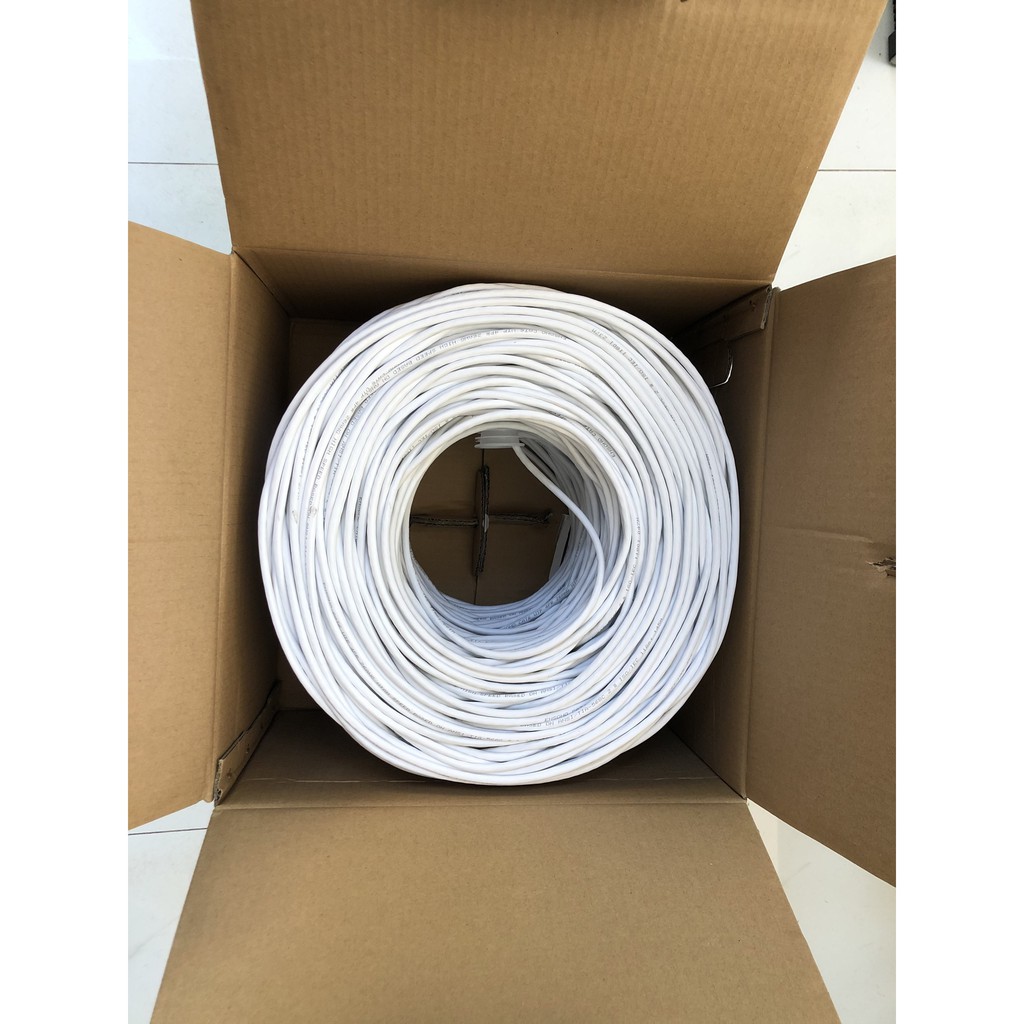 Dây cáp mạng ENSOHO CAT6 UTP EN-U6CAA6 hàng chuẩn Anh Ngọc phân phối - 60m 65m 70m 75m 80m 85m 90m 95m 100m