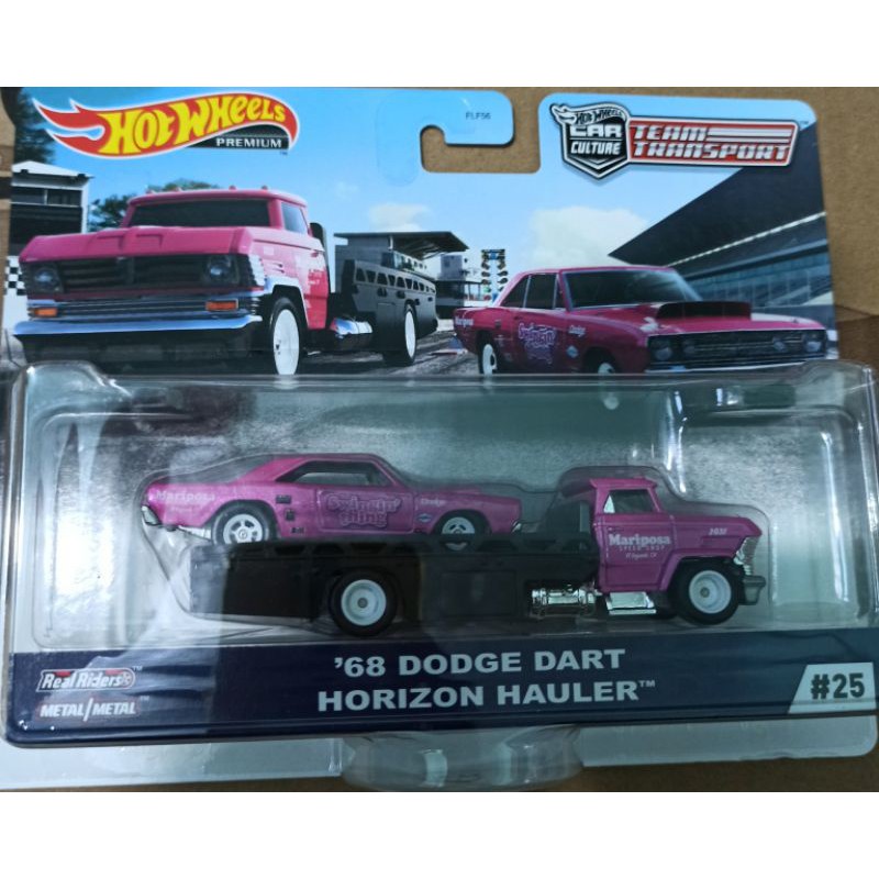Hotwheels carculture team transport:68 dodge