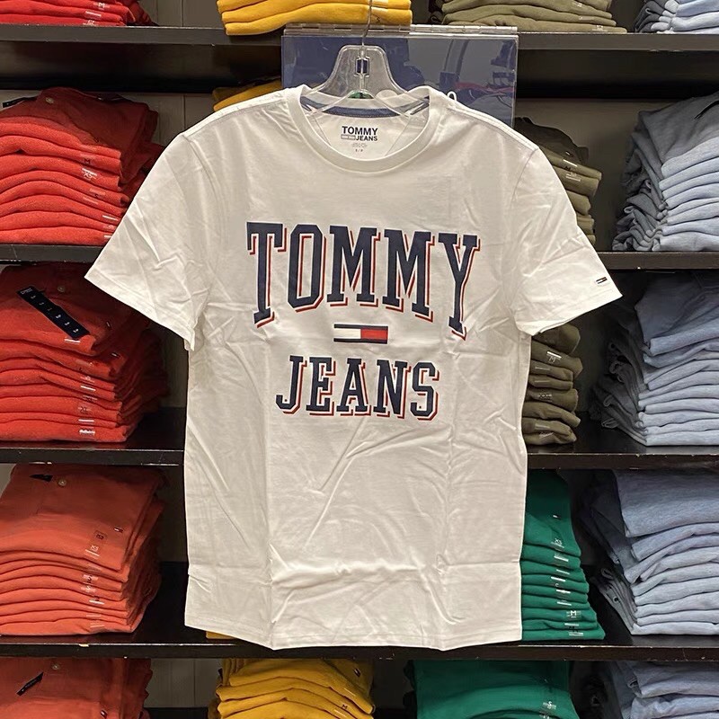 TOMMY HILFIGER - Áo thun Tommy chính hãng - Áo thun nam nữ Tommy ngắn tay