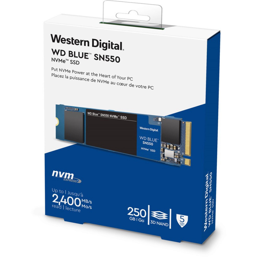 Ổ cứng SSD WD Blue 250GB / 500GB / 1TB SN550 NVMe PCIe Gen3x4 8 Gb/s