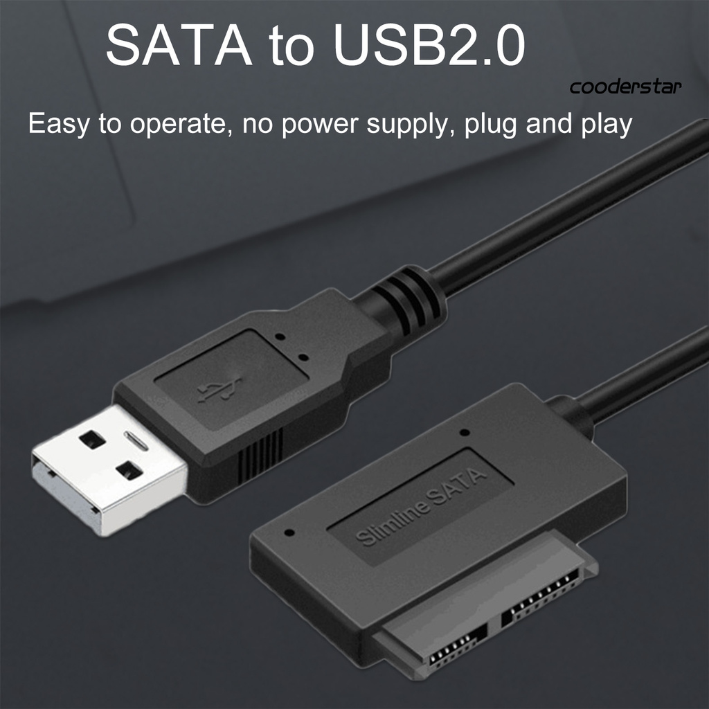 Dây Cáp Chuyển Đổi Usb 2.0 Tốc Độ Cao Cho 6p + 7p Sata Notebook