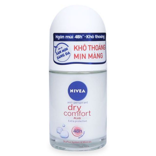 Lăn khử mùi Nivea Khô thoáng chai 25ml