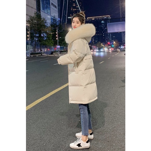 Áo phao nữ đại hàn lông vũ loại 1 cho nữ dáng dài cực hot | BigBuy360 - bigbuy360.vn