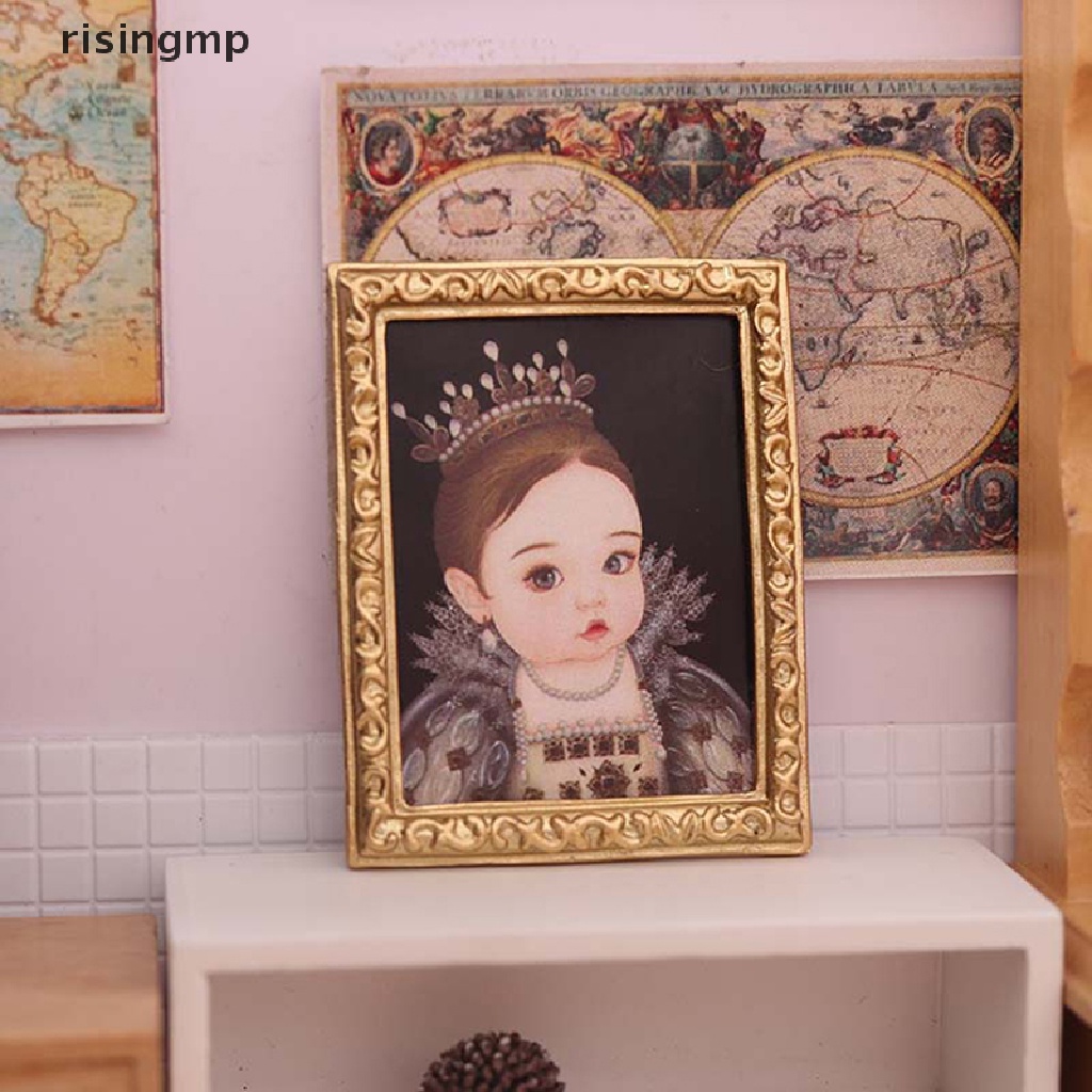 Khung Ảnh Mini Tự Trang Trí Nhà Búp Bê Ob11 1: 12 ♨Nóng Bỏng